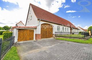 Doppelhaushälfte kaufen in 06869 Buko, Doppelhaushälfte mit Sauna, Garage, Nebengelass und Ausbaureserven in Coswig (Anhalt) OT Buko
