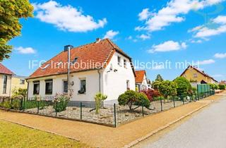 Doppelhaushälfte kaufen in 06388 Edderitz, Doppelhaushälfte mit überdachter Terrasse, Pool, 2 Garagen und vielen Extras in Edderitz