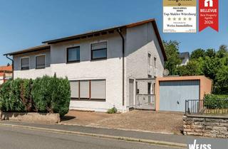 Doppelhaushälfte kaufen in Wiesengrundweg 19, 97249 Eisingen, Wohnen mit Potenzial: 4 Zimmer Doppelhaushälfte mit Terrasse und Hobbyraum