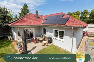 Haus kaufen in 04509 Delitzsch, Zukunftssicher wohnen: Ebenerdiger und barrierefreier Bungalow mit Photovoltaik