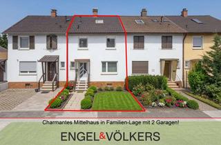 Haus kaufen in 67227 Frankenthal, Wohnen am Feldrand: Charmantes Mittelhaus in Familien-Lage mit 2 Garagen!