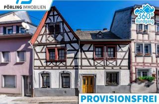 Haus kaufen in 56294 Münstermaifeld, Historisches Fachwerkjuwel + Scheune, Hofidylle & Ausbaupotenzial - Münstermaifeld – PROVISIONSFREI