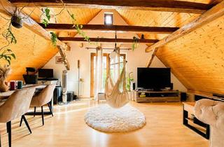 Haus kaufen in 71711 Steinheim, Oben wohnen, unten vermieten – Dachgeschosswohnung plus Einliegerwohnung, Garten und Hofraum