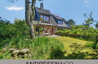 Haus kaufen in 25980 Sylt, Reihenendhaus mit Garage und schönem Gartenteil nahe der Salzwiesen im Süden von Westerland