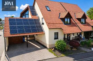 Doppelhaushälfte kaufen in 95488 Eckersdorf, Familienglück trifft Zukunftsenergie – Doppelhaushälfte mit PV-Anlage, Wintergarten und Studioausbau