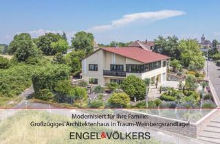 Haus kaufen in 76831 Billigheim-Ingenheim, Modernisiert für Ihre Familie: Großzügiges Architektenhaus in traumhafter Weinbergsrandlage!