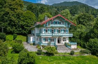 Villa kaufen in 83684 Tegernsee, Historische VILLA mit SEEBLICK und 3 weiteren Bauoptionen