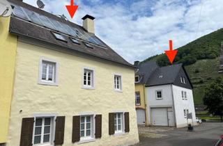 Haus kaufen in 54349 Trittenheim, Trittenheim – Denkmalgeschütztes Zweifamilienhaus mit separatem Garage