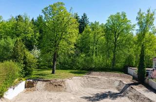 Grundstück zu kaufen in Otto-Heilmann-Straße, 82031 Grünwald, Exklusives Villengrundstück mit genehmigter Planung in bester Waldrandlage Grünwalds