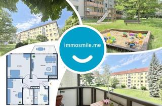 Wohnung kaufen in 09120 Chemnitz, 3 Zimmer • Eigentumswohnung • mit Balkon • Stellplatz • vermietet • ruhige Lage • in Chemnitz