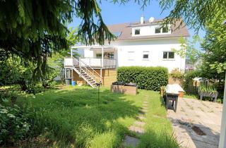 Wohnung kaufen in Am Pfarrweiher 28, 64372 Ober-Ramstadt, Exklusive Eigentumswohnung mit architektonischem Glaswürfel, großer Terrasse und privatem Garten