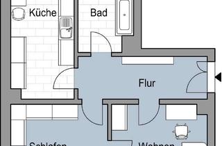 Wohnung mieten in William-Zipperer-Str. 120A, 04179 Leutzsch, Leipzig Leutzsch- 2 Zimmer Wohnung mit Balkon - frei ab sofort