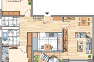 Wohnung mieten in Briandstraße, 53123 Duisdorf, frei, schöne 3 Zimmerwohnung