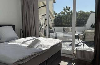 Wohnung mieten in Waldstraße, 30629 Misburg-Nord, Moderne möblierte 1-Zimmer-Wohnung mit Dachterrasse – Nachmieter mit Inventarübernahme gesucht