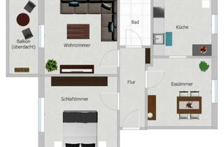 Wohnung mieten in 89155 Erbach, Schöne 3-Zimmerwohnung mit Balkon, Garten und Garage
