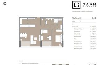 Wohnung mieten in 83059 Kolbermoor, 3-Zimmer-Neubauwohnung mit ca. 95 m², Südausrichtung und Bergblick über Kolbermoor