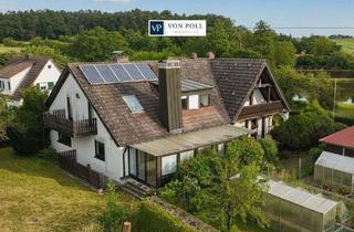 Haus kaufen in 91595 Burgoberbach, Traumhaftes Zweifamilienhaus in malerischer Landschaft mit sonnigem Grundstück!