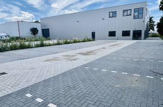 Gewerbeimmobilie mieten in 46446 Emmerich, 1.000 qm Gewerbehalle Bj 2025 mit 4.000 qm Grundstück incl. 65 Parkplätzen in Emmerich zu vermieten