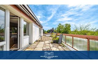 Wohnung kaufen in 82110 Germering, Großzügige 3-Zimmer-Dachterrassenwohnung mit Teilungspotenzial in Germering - Zum Selbstbezug!