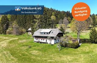 Einfamilienhaus kaufen in 79682 Todtmoos, *** Todtmoos: Einzigartiges Anwesen mit ca. 9.000 m² Naturidylle, vielfältigen Nutzungsmöglichkeiten und Erweiterungspotential! ***
