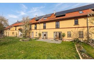 Reihenhaus kaufen in 04523 Elstertrebnitz, Historisch und modernisiert - Reihenhaus mit Loftpotenzial in ehemaliger Scheune in Elstertrebnitz