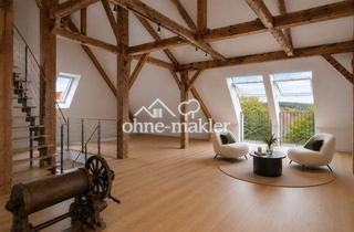 Lofts mieten in Herzog-Georg-Str. 94, 89415 Lauingen, –Exklusive Dachgeschoss-Loftwohnung mit Galerie, Cabrio-Dachfenstern und historischer Seilwinde