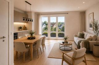 Wohnung kaufen in 49201 Dissen, Moderne Zwei-Zimmer-Neubauwohnung mit Balkon in zentraler Lage von Dissen a.T.W.