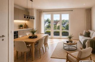 Wohnung kaufen in 49201 Dissen, Zeitgemäß wohnen in Dissen: Neubauwohnung mit Terrasse