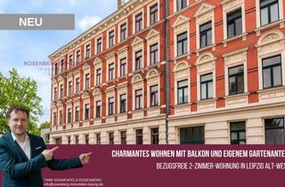 Wohnung kaufen in Demmeringstraße 87 WE03, 04177 Leipzig, *BEZUGSFREI* Denkmalgeschützte 2-Zimmer Wohnung in Leipzig Alt-West