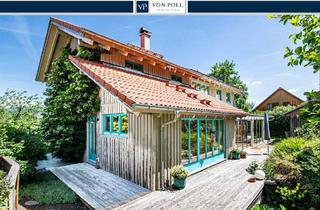 Haus kaufen in 93453 Neukirchen, Neukirchen beim Heiligen Blut - Wohnen im Grünen - Charmantes Holzhaus mit Wintergarten, Galerie und idyllischem Garten