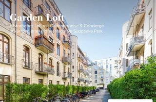Loft kaufen in 10115 Mitte, Garden Loft - Historisches Loft mit Garten & Concierge in kernsanierter Wohnanlage am Südpanke Park