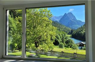 Wohnung kaufen in 82467 Garmisch-Partenkirchen, Hochwertig frisch sanierte Altbauwohnung in erhabener Traumlage