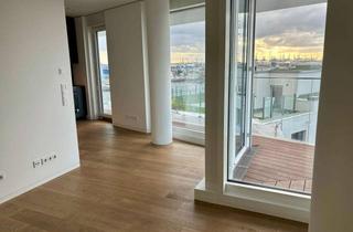 Wohnung mieten in 20457 HafenCity, Urbane, maritime Citywohnung mit Elb- und Stadtblick im Luxus-Tower FiftyNine // Strandkaispitze