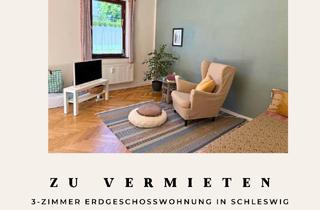 Wohnung mieten in 24837 Schleswig, Erdgeschosswohnung im Altbaucharme