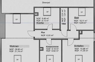 Wohnung mieten in 74374 Zaberfeld, Frisch sanierte helle 3-Zimmer-Dachgeschosswohnung