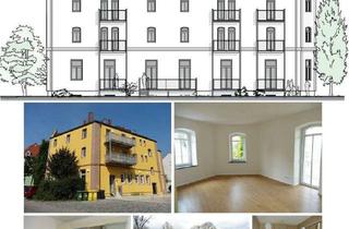 Wohnung mieten in Schackstraße 59, 86165 Lechhausen, 2 sanierte Altbauwohnungen 105 + 92 qm, je mit 2 Balkonen, Bambus-Parkett, hohe Räume, ruhig, nähe
