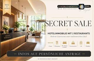 Gewerbeimmobilie kaufen in 31787 Hameln, ::: Secret Sale - Etabliertes Hotel mit mehreren Restaurants für Gastronomen und Kapitalanleger :::
