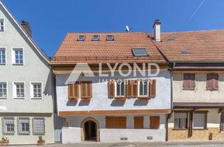 Haus kaufen in 71229 Leonberg, Historisches Stadthaus mit Dachterrasse und viel Potenzial in zentraler Lage von Leonberg sucht Sie!
