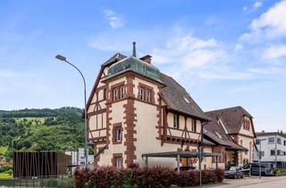 Haus kaufen in 79677 Aitern, Charmante Immobilie mit Reihenendhauscharakter und direkter Flusslage in Schönau im Schwarzwald