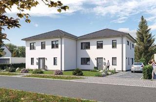 Villa kaufen in 14624 Dallgow-Döberitz, Exklusive Doppelhaushälfte – Ihre KfW40 Stadtvilla in Dallgows Premiumlage!