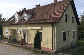 Haus mieten in 94086 Bad Griesbach, Doppelhaushälfte mit gr. Garten,2 Terrassen,Schuppen,Keller,Garage in Bad Griesbach im Rottal
