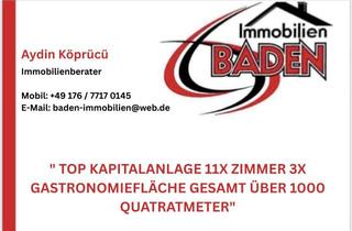 Anlageobjekt in 76185 Mühlburg, " TOP KAPITALANLAGE 11X ZIMMER 3X GASTRONOMIEFLÄCHE GESAMT ÜBER 1000 QUATRATMETER"