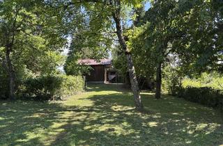 Grundstück zu kaufen in 72800 Eningen, Idyllisches Gartengrundstück mit Haus an der Achalm