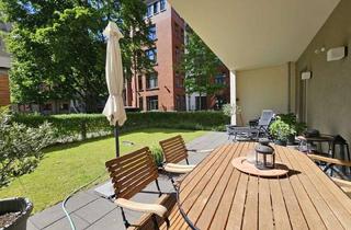 Wohnung kaufen in Niddastraße, 60329 Bahnhofsviertel, Exklusive Gartenwohnung in zentraler Lage - Urbaner Luxus mit Ruhefaktor