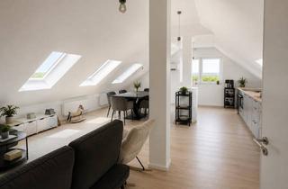 Wohnung mieten in 65205 Erbenheim, Hell, ruhig & klimatisiert: kernsanierte 3-Zimmer-Dachgeschosswohnung in Wiesbaden-Erbenheim