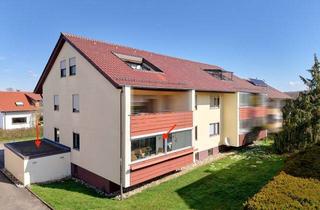 Wohnung kaufen in 73110 Hattenhofen, Großzügige 3-Zi.-Wohnung + Einzelgarage in ruhiger Sackgassenlage