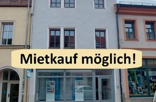 Haus kaufen in 04758 Oschatz, Oschatz - Attraktives Wohn- & Geschäftshaus mit Dachterrasse, evt. Mietkauf