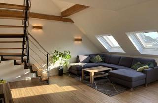 Wohnung kaufen in 71640 Ludwigsburg, Provisionsfreie 4,5-Zimmer-Maisonette-Wohnung mit Dachterrasse & Garage in Ludwigsburg-Oßweil