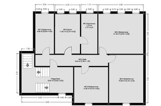 Wohnung mieten in Burgstraße, 09306 Rochlitz, 1 Monat MIETFREI | FRISCH RENOVIERT | SANIERTES BAD | Helle 4-Zimmer-Wohnung | sofort bezugsfertig