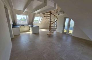 Lofts mieten in 76467 Bietigheim, Hochwertige und klimatisierte Dachgeschosswohnung mit Loftcharakter und ausgebautem Spitzboden